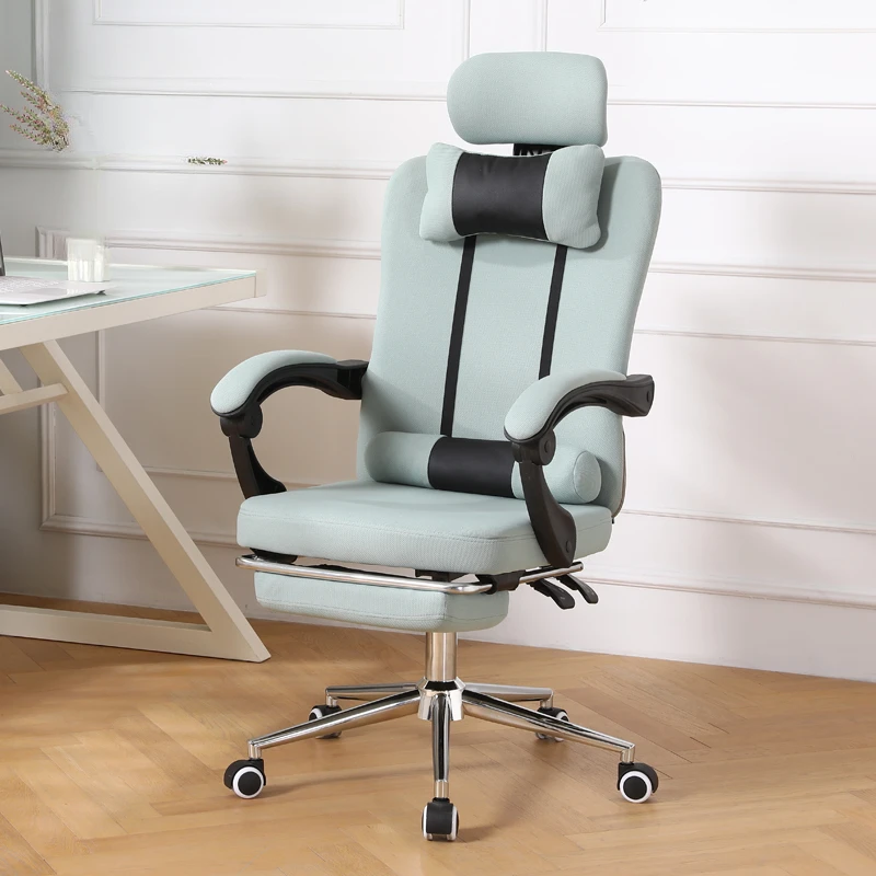 

Dinning Chair Office Gamer Chair Mobile Wheels Sofa Playseat Living Room Ergonomic Chairs PU Leather Free Shipping Armchair BL