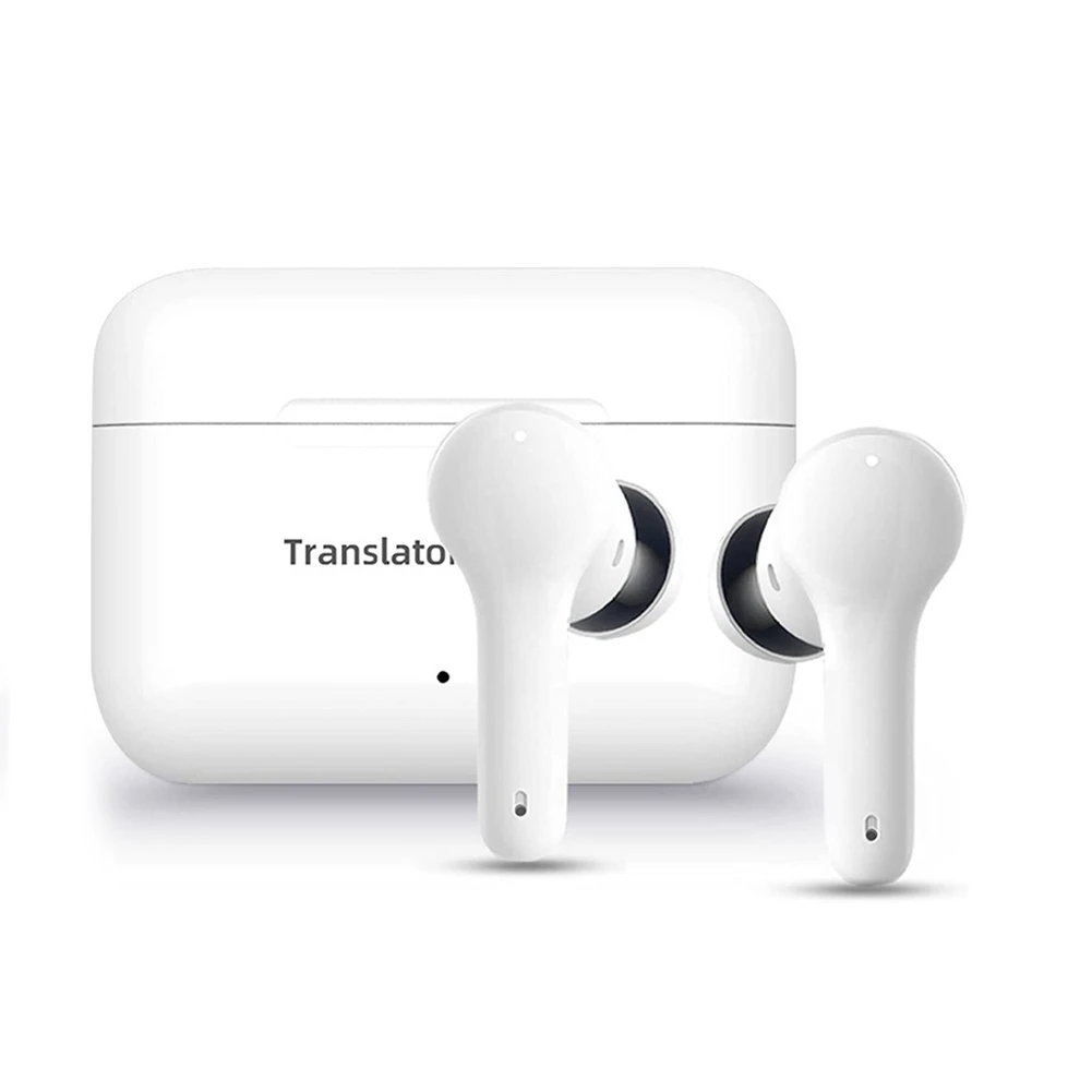 Y23A M6 Translation Headphones 127 Languages Instant Translate Smart Voice Translator Wireless Bluetooth Translator Earphone