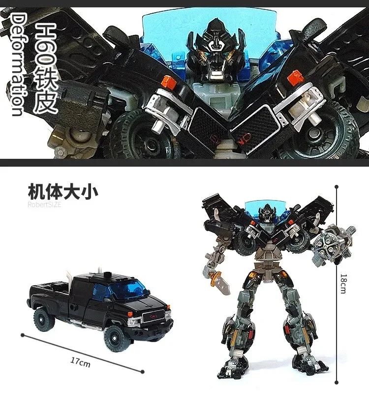 Model Getransformeerd Speelgoed Ironhide Brother 18 cm KO Actie Pop Collectie Gift Figuren Anime Transformerende Speelgoed Beweegbare Poppen