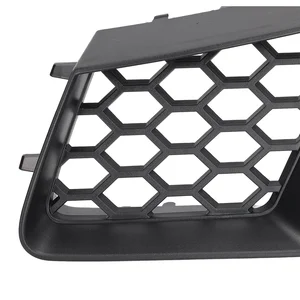 Oberer vorderer Stoßstangenraster, 2 Teile, rechts links, matt schwarz, Ersatz für Sitz Ibiza Cordoba 6L 2002-2009 10 Hauptverkäufe Ibiza 6L Grill - №6