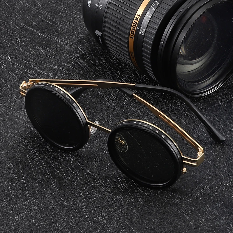 أويالي العب مع الضوء والظل! 360 °     يمكن للنظارات الشمسية القابلة للتعديل بألوان قابلة للدوران فتح رحلة الموضة الخاصة بك.