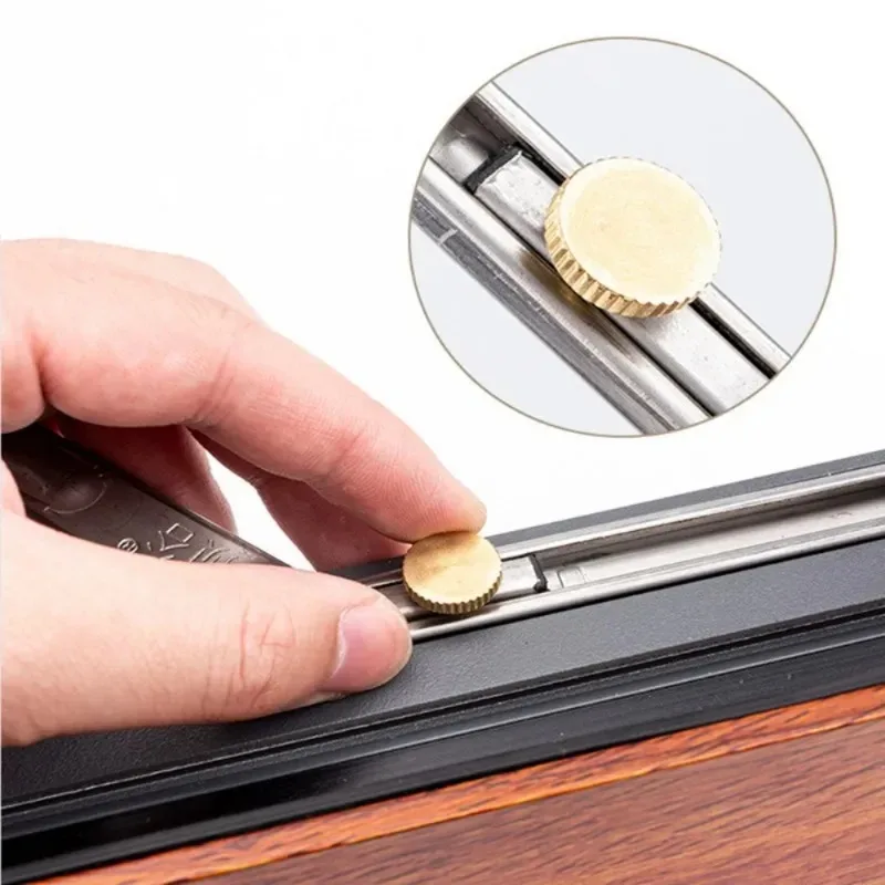 ステンレス製伸縮式風鈴,パンチなし,固定スライド,ドアと窓