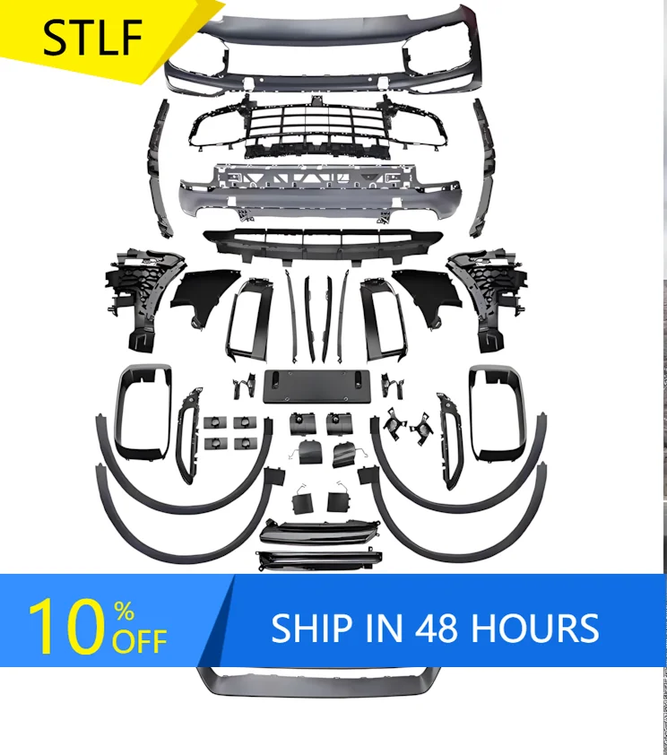 

Deren High QualityUpgrade For Cayenne Turbo 2018-2023 Models New Front And Rear Bumpers