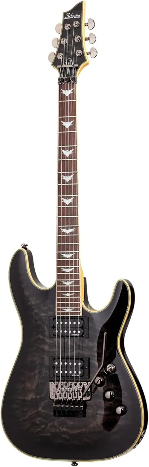 

rGuitar Research Omen Extreme-6 FR Electric Guitar - See-Thru Black