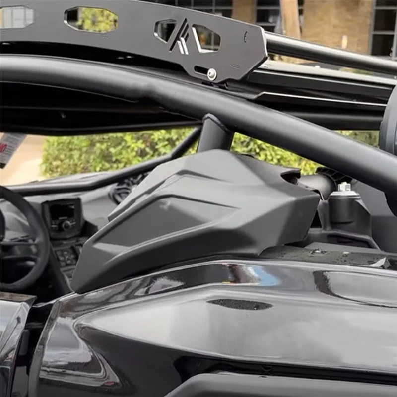 Capa de guarnição da gaiola traseira para can am maverick x3/x3 max 2017-2024 c pilar proteção escudo guarda 705010335 705010336