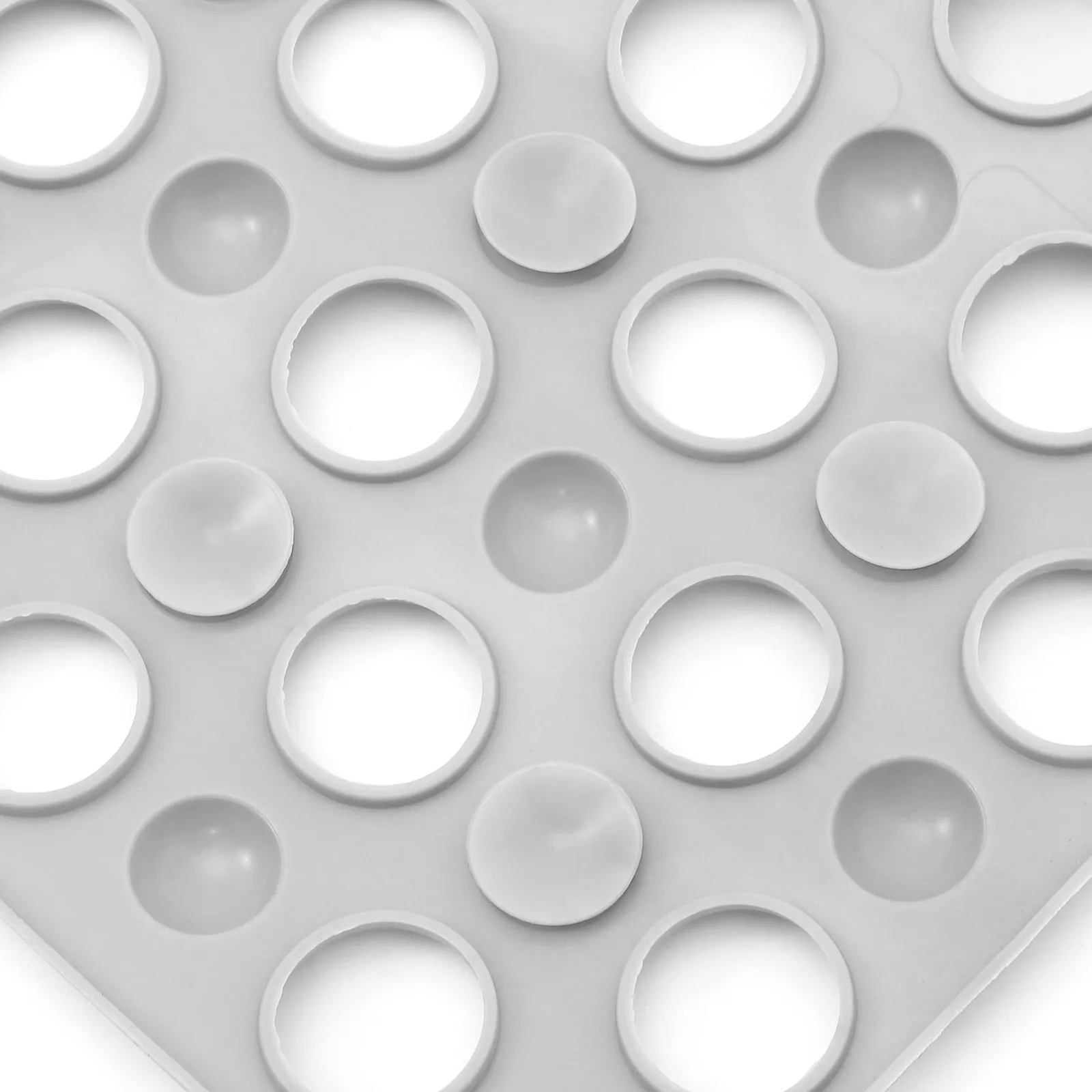 Nonslip Massage Foot Cushion Shower Mat Bathtub Non-Skid Floor Pad Suction Cup Bathroom Floor Cushion Mat Foot Pad for Bathroom