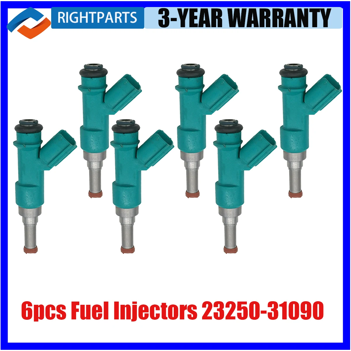 23250-31090 Fuel Injector For Toyota Sienna Camry Avalon Highlander Lexus RX350 ES350 3.5L 2011-2018 23250-0P010 2325031090