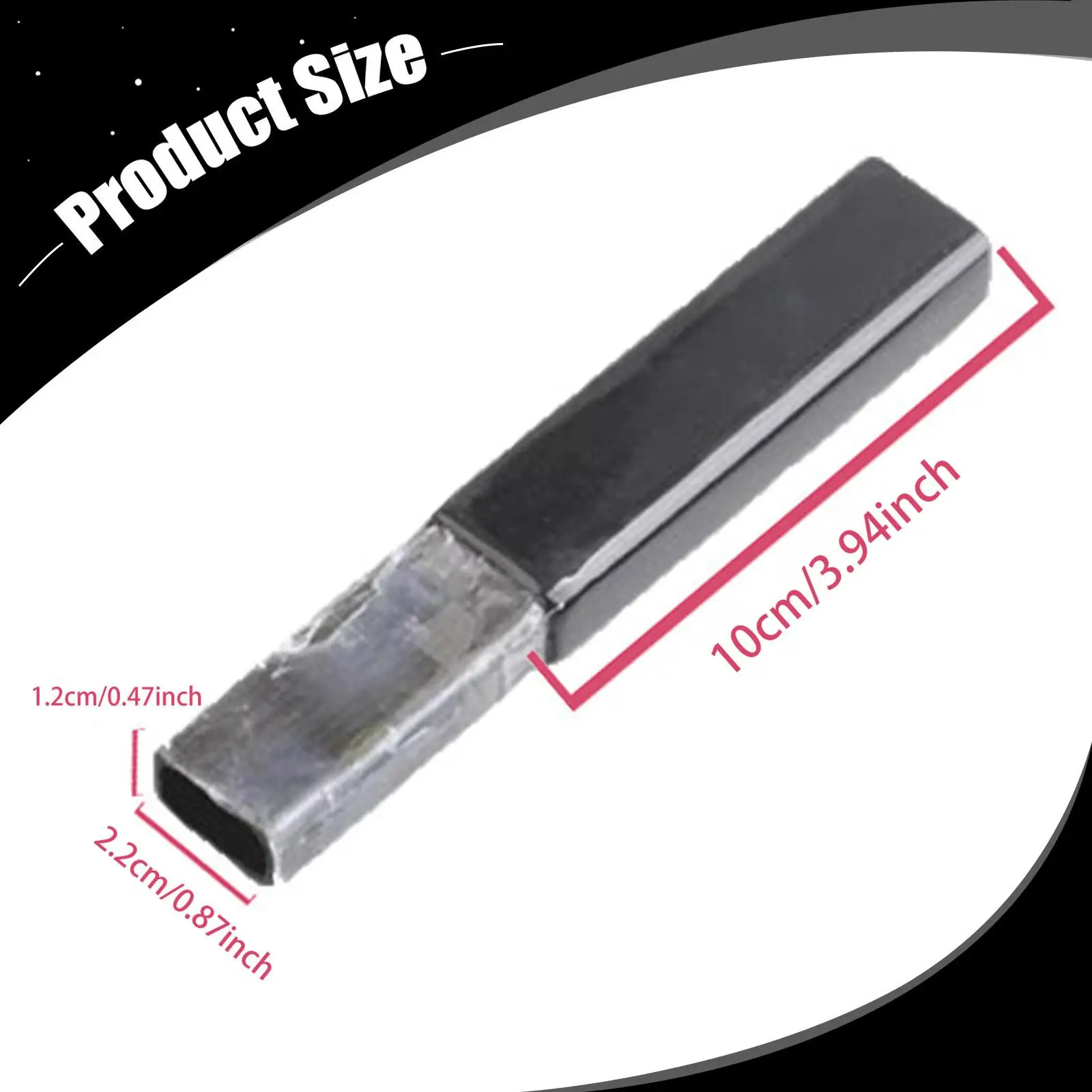 Carbon Fiber Hockey Extension Rod End Plug Stick Connector for Kids Junior Ice Hockey Training Equipment