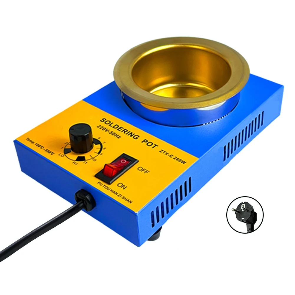For Glue Melting Desoldering Tool Solder Melting Pot Bench-top Desoldering 220V 50Hz Multi Purpose Melting Pot Tools