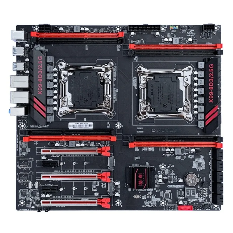 Детали подходят для двухканальной большой платы Jingyue X99 8D3/2.5G, основная плата DDR3.