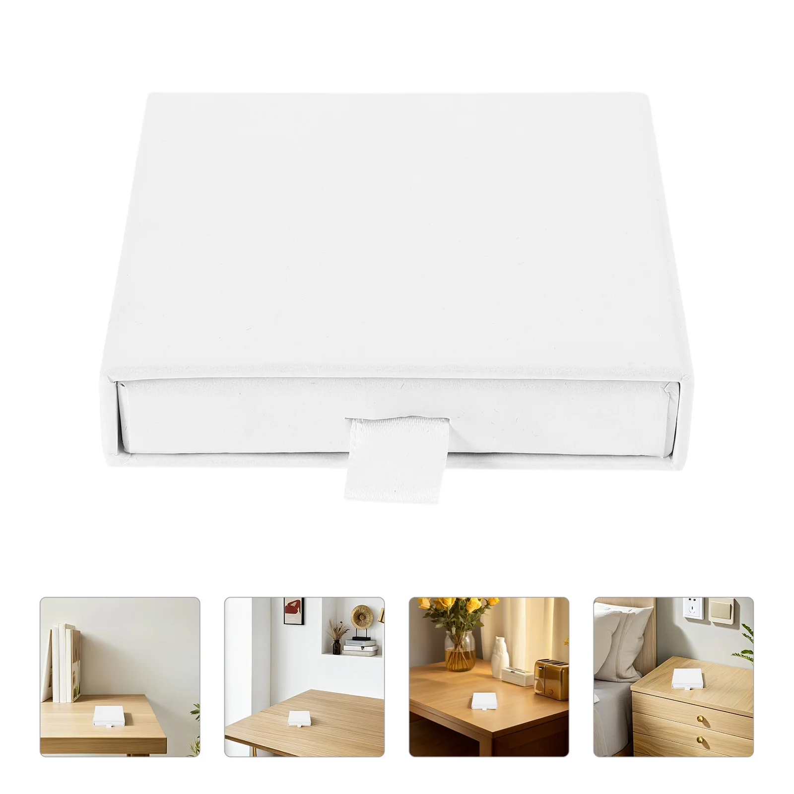 

2Pcs Jewelry Gift Boxes Elegant Design for Earrings Necklaces Rings Bracelets Storage Display Business Birthday Holiday