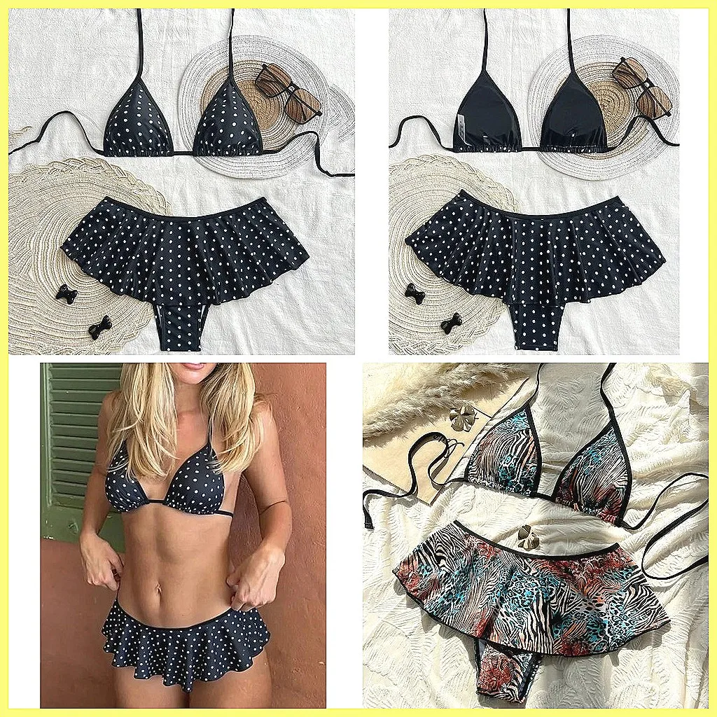 

Sexy Brazilian Bikini Set 2026 Women's Swimwear Two Piece Bathing Suit for Beach Pool