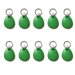 10Pcs 13.56Mhz Block 0 Sector Rewritable RFID M1 S50 1K UID Changeable Card Tag Keychain Keyfob ISO14443A For Cloner Copier