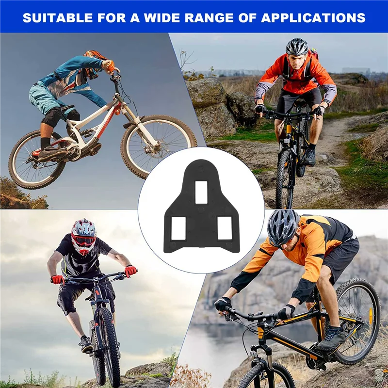 

A51Q-Road Bike Lock Pedal Shims Cycling Shoe Self Lock Adjustable Bicycle Lock Pedal Cleat Gasket Bike Pedals Parts