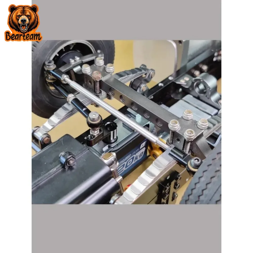 1/14 タミヤ RC トラックボルボマンスカニアベンツ Diy パーツステアリングギア部品 Daliang ターンシミュレーション