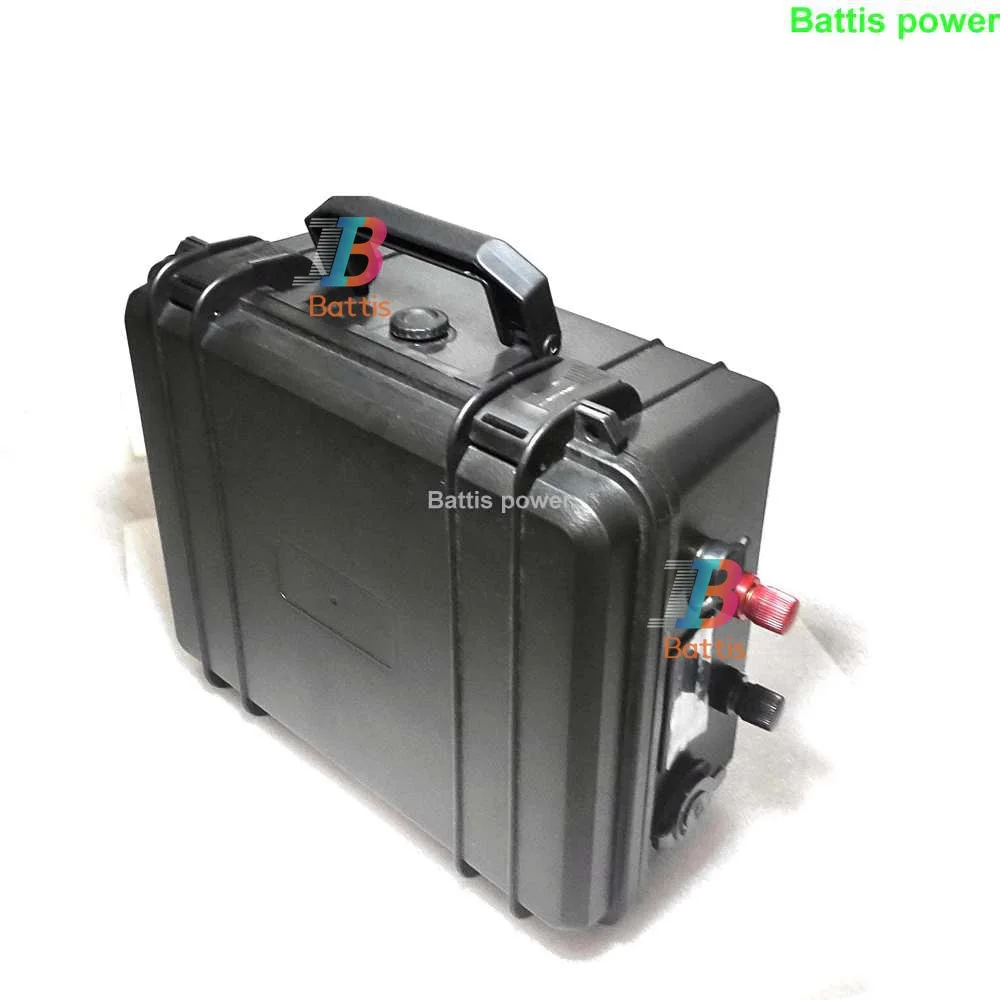 Batterie lithium-ion 36V, 60/80/100/110/120/130/150/200 Ah, avec chargeur, pour moteur de pêche à la traîne, hélice, bateau de p