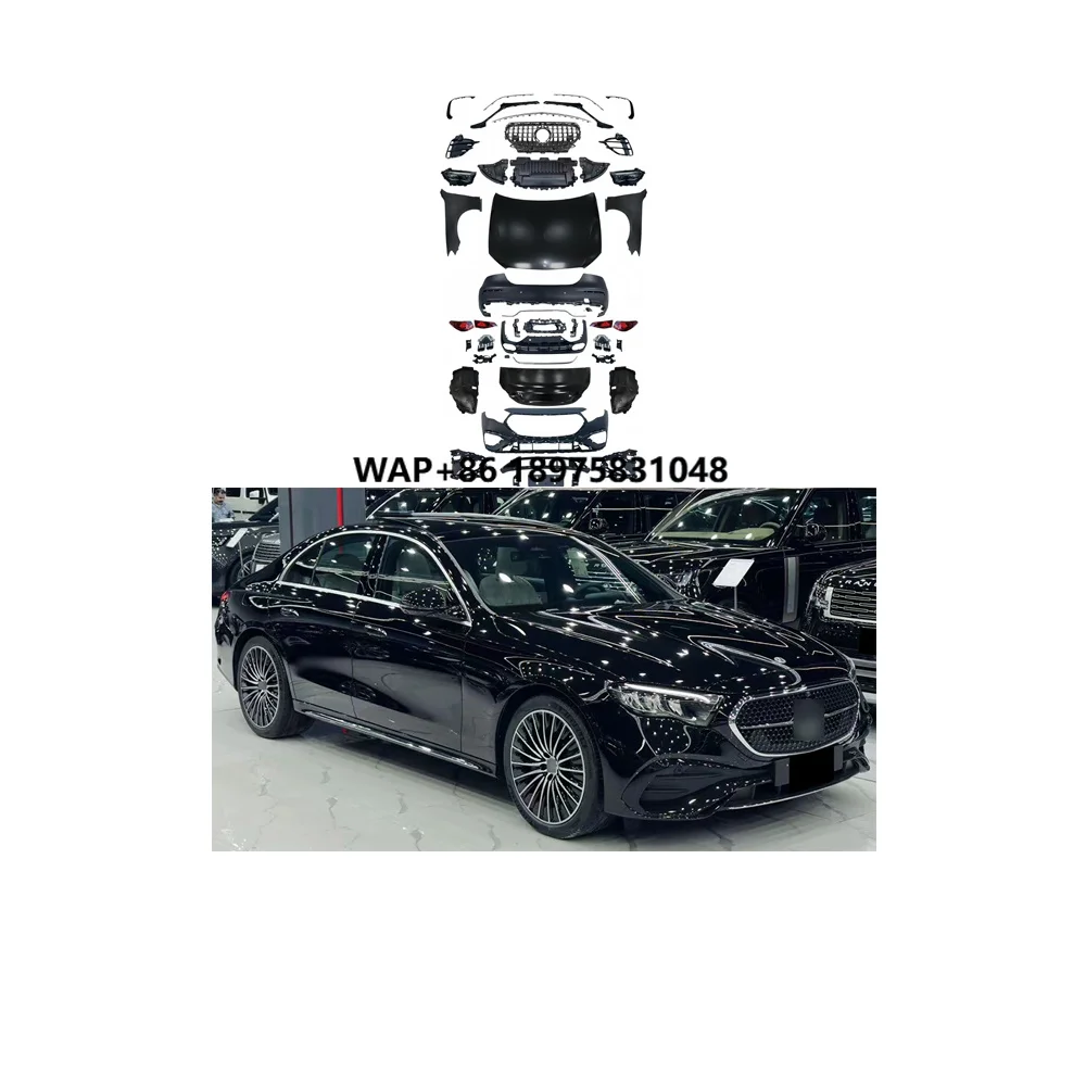 Body Kits for E W213 2016-2023 to W214 2024-2025 E53 Plug-and-Play Old-to-New Upgrade Kit