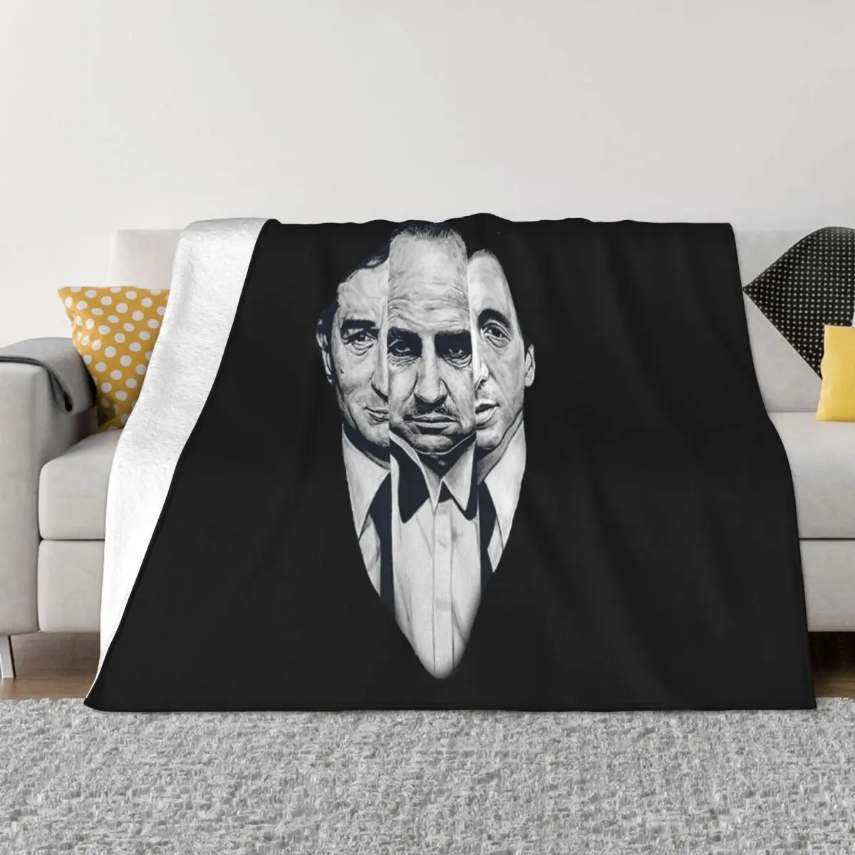 Godfather Trilogy T Mafia Film Movie Gangster Italy Italian Wo Wholesale New Arrival Music Children Throw Blanket