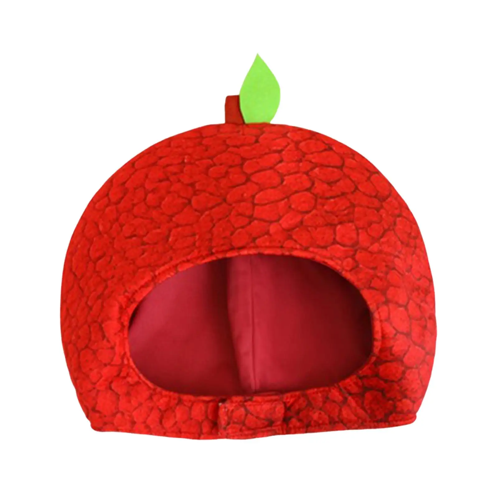 과일 리치 모자 따뜻한 커버 축제 머리 장식 휴일 모자 가면무도회 만화 모자