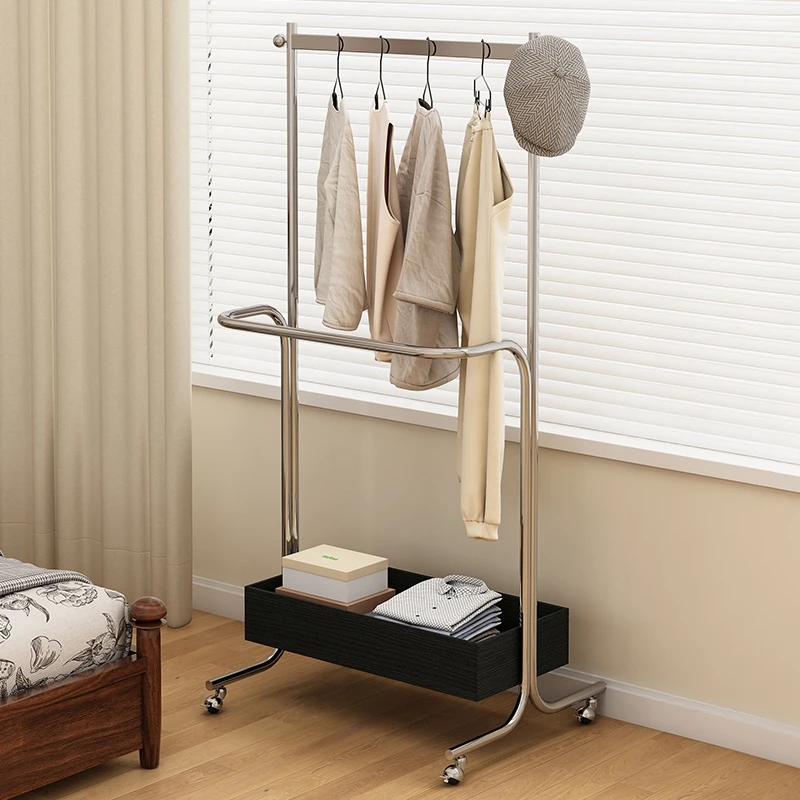 

Modern Luxury Coat Racks Bedroom Floor Balcony Minimalist Coat Racks Vintage Black Recibidor De Entrada Mueble Home Furniture