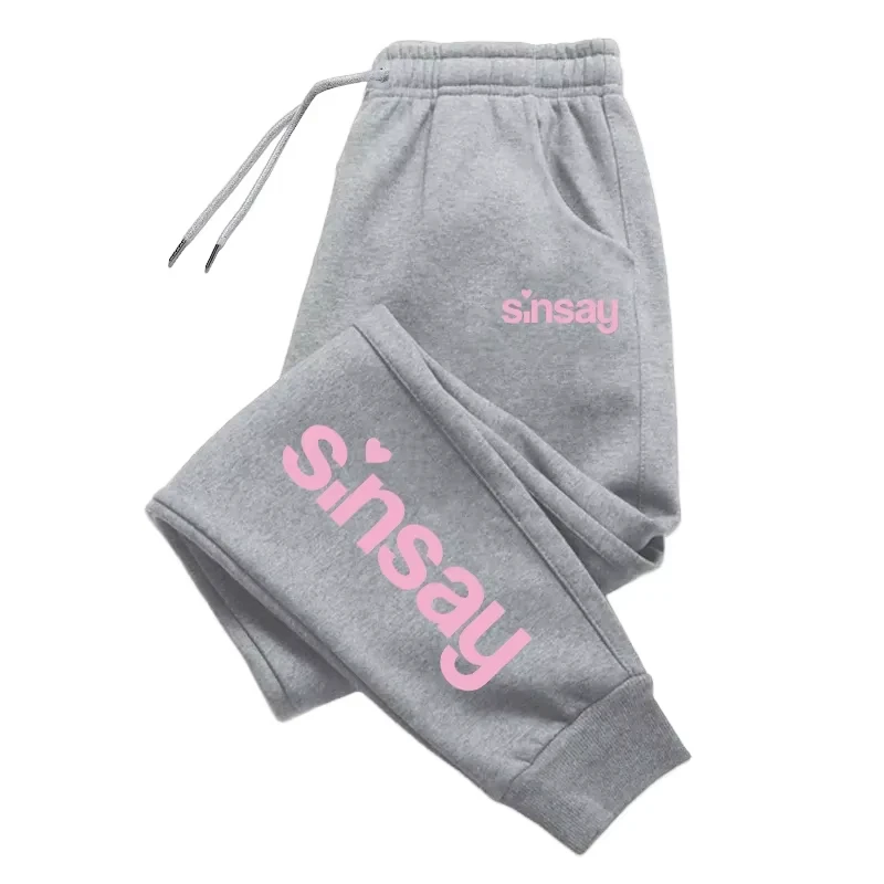2025 رائجة البيع المرأة Sweatpants الحضرية موضة عادية فضفاض بنطلون كل موسم المنزل في الهواء الطلق الراحة لينة ممارسة بنطال رياضي