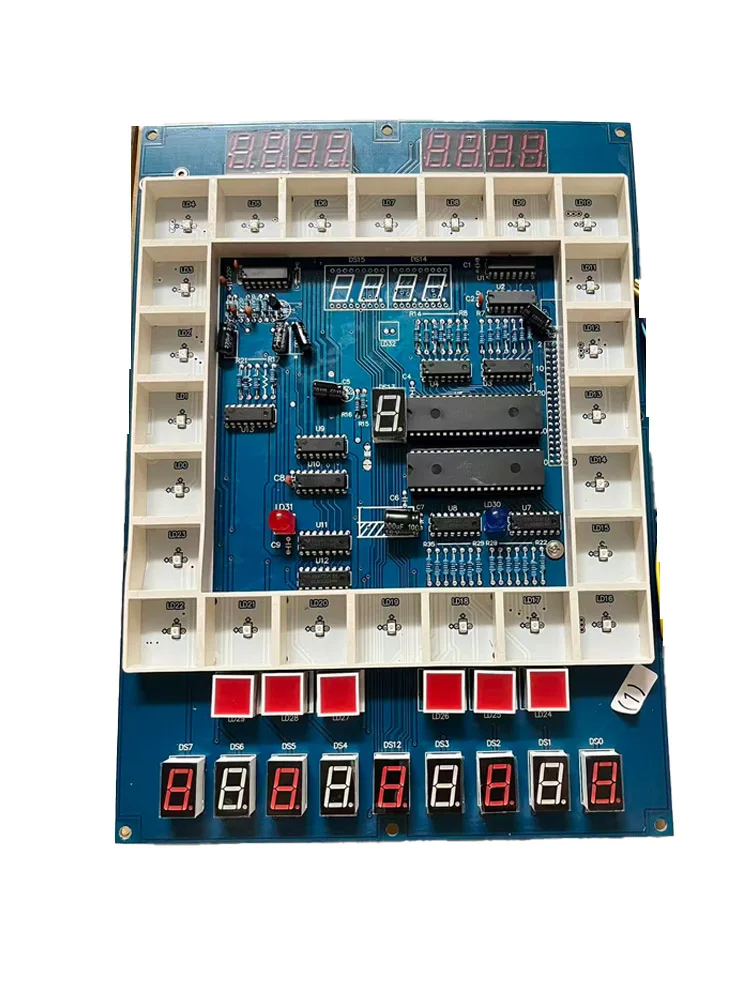 Mario PCB Game board no caps with Wiring