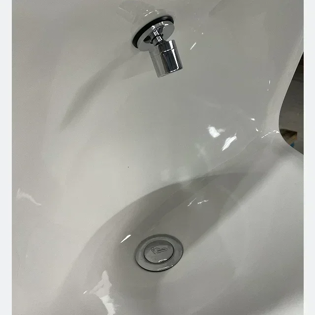 Cross border special supply ceramic Bathroom Sink Double Level Wash Stand Wudu Muslim Basin Stand Full Pedestal