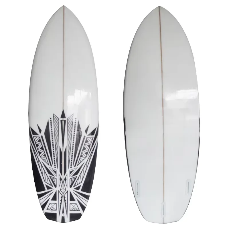 Manufacturer's Price Hot Sale Egg Shaped Surfboards PU Fiberglass Surfing Board