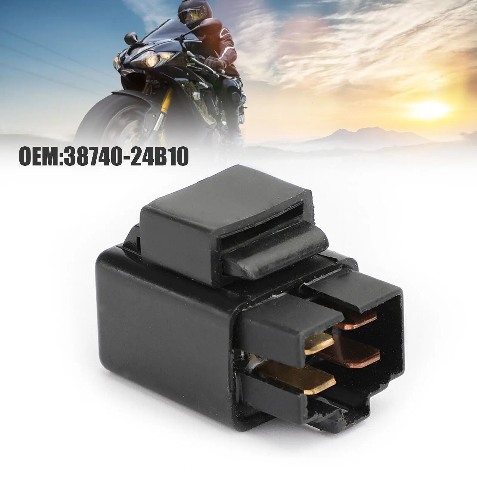 

2PCS Fuel Pump Fan Off Relay Fit for Suzuki GSXR600 GSXR750 GSXR1000 38740-24X50