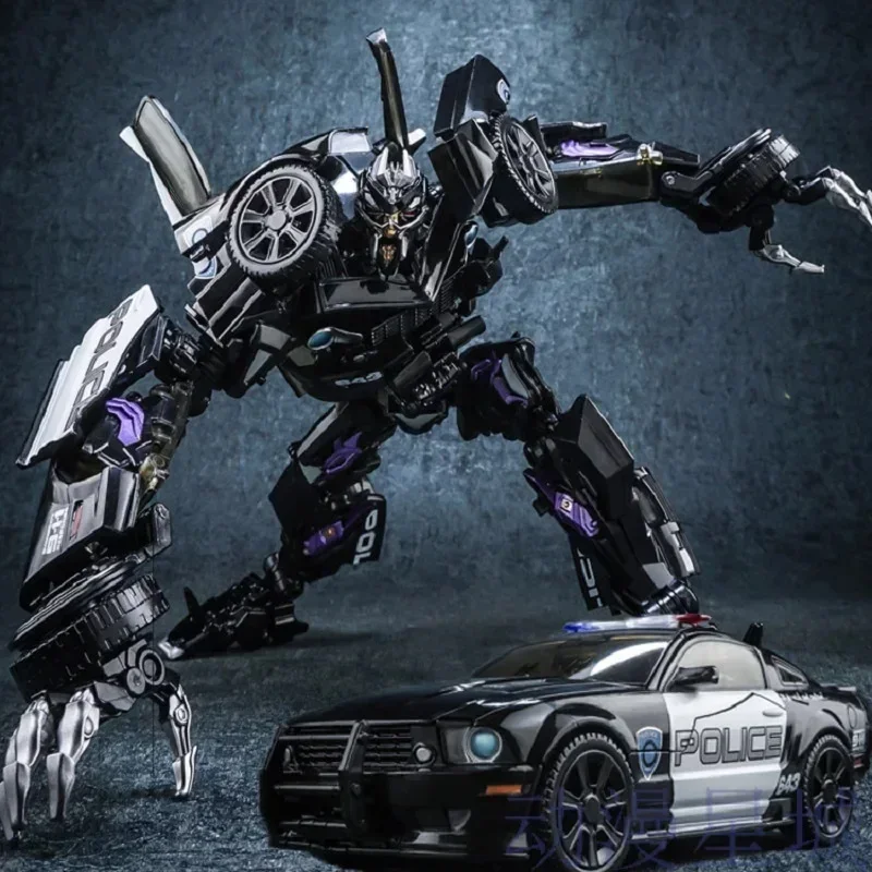 

In Stock BMB Black Mamba Transformation LS02 LS-02 Barricade BP02 KO MPM05 MPM-05 MP Alloy 18CM Action Figure Toy Collectible