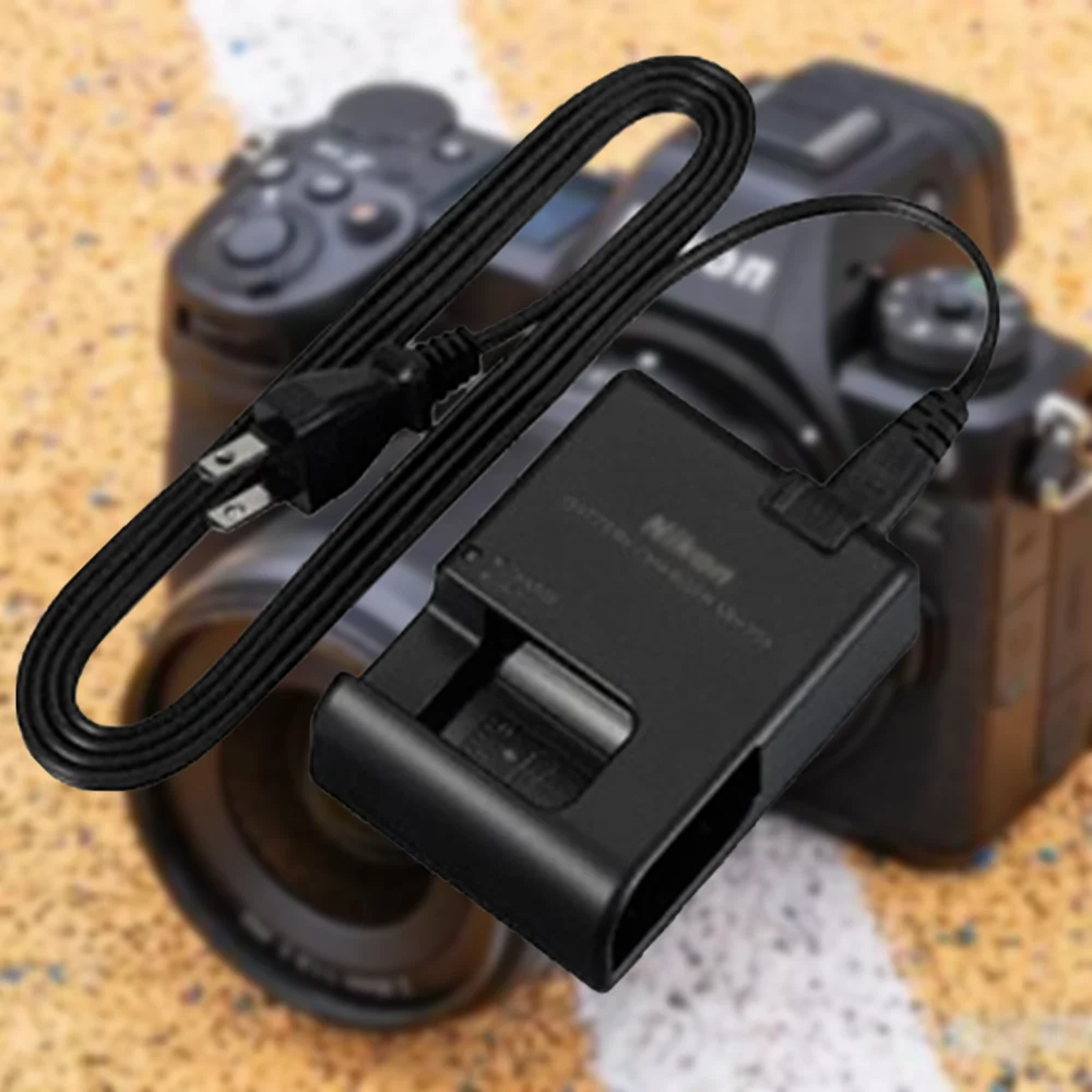 سلك طاقة تيار متردد/كابل محول لشاحن بطارية كاميرا نيكون MH-24، MH-25، MH-26، MH-27، MH-18، MH-63، MH-21، MH-18، MH-19