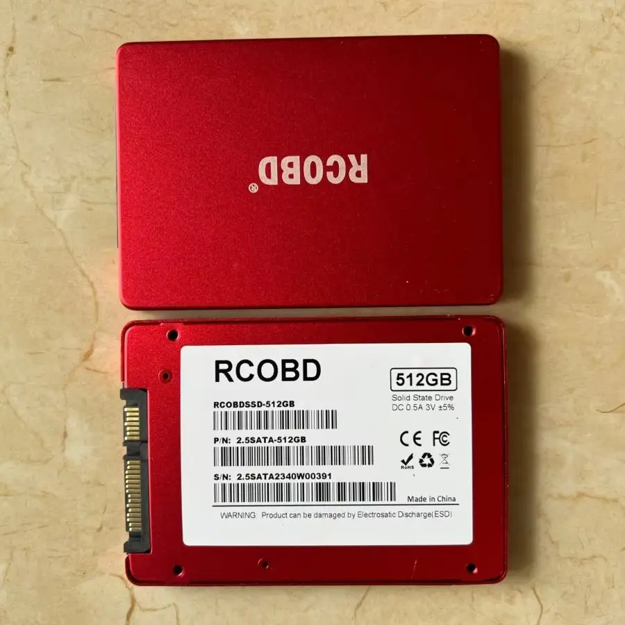 V2026.09 MB Star C4 C5 Newest Software in 512GB SSD for Car Diagnostic Fit 90% Laptops Multi-languages