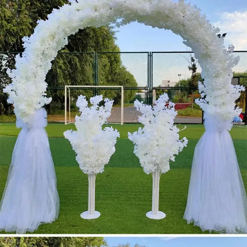 

Wedding Snowfall Arch Wedding Decoration Flower Gate Joyful Silk Flower Arches Cherry Blossom Flower Gate Opening Ceremony Frame