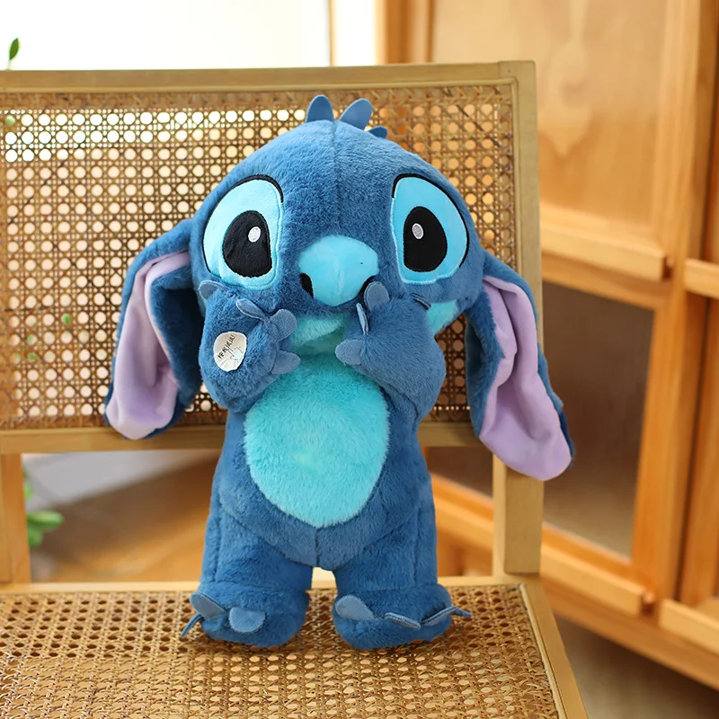 디즈니 귀여운 만화 플러시 장난감 어린이 생일 크리스마스 선물 부드러운 숨쉬는 소리 진정 인형 신생아 봉제 동물 도매