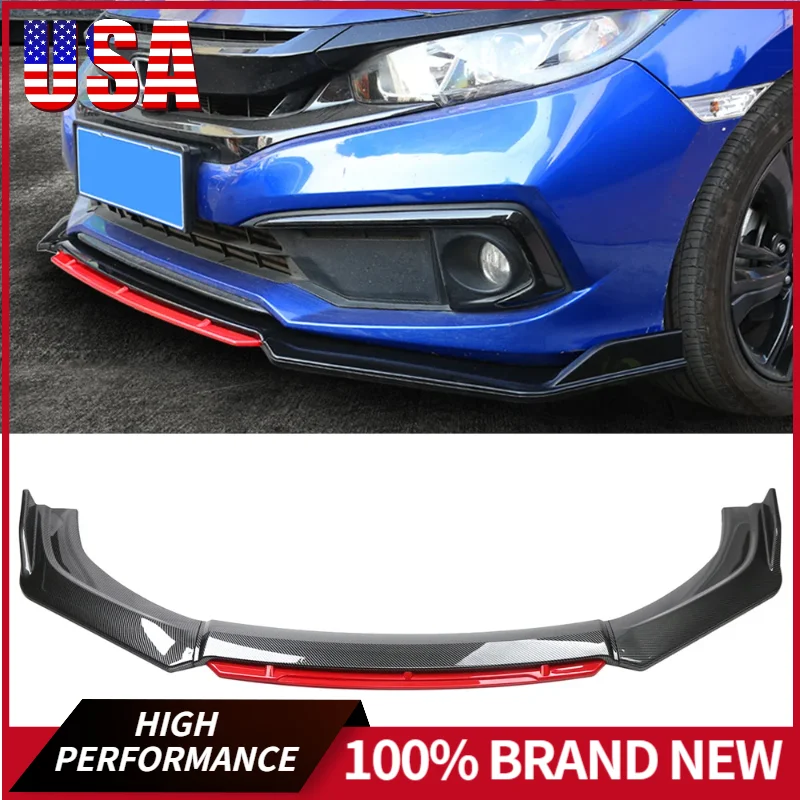 

Yuchang Store: 4 pieces per set of General Motors front bumper lip separators, detachable chin spoilers