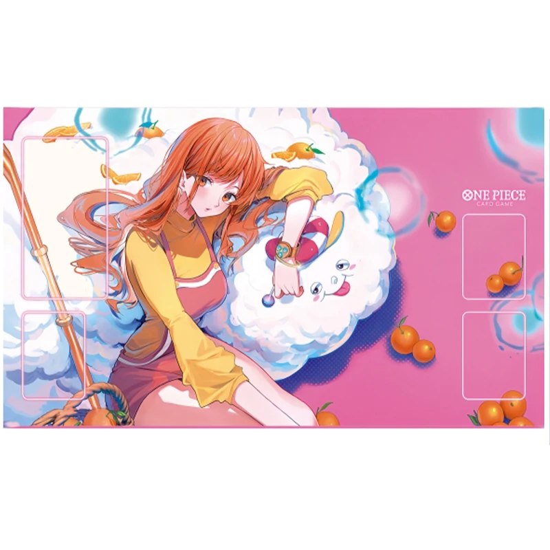15 Styles 600*350*2mm Diy One Piece Play Mat - Nami Nico Robin Chopper Monkey D. Luffy Sabo OPCG Battle Card Mat Anime Gift