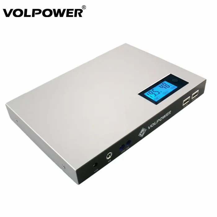 

Volpower P180 Powerbank 12 В 6 В 9 В 19,5 В 24 В портативный блок питания 46800 мАч для ноутбука, маршрутизатора, камеры, POS-принтера, планшета