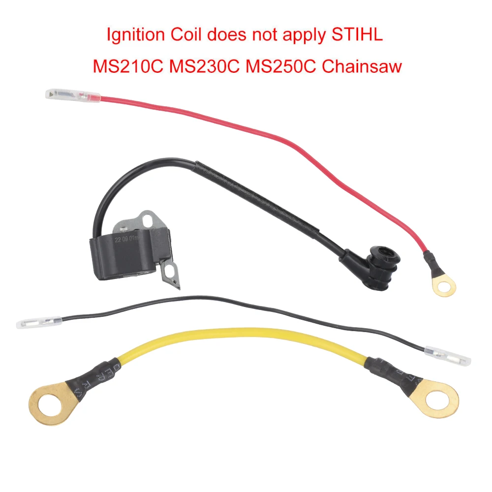 XCAN Carburetor Ignition Coil Kit Replacement for Stihl 11231200605 for Stihl MS210C MS230C MS250C MS230 MS210 MS250 021 023 025