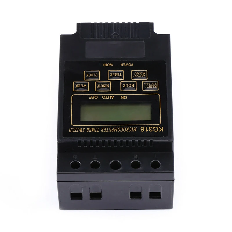 Kg316t On/Off Timing Switch for Street Light Automation 110V/220V Power Controller with Extended Timing Features