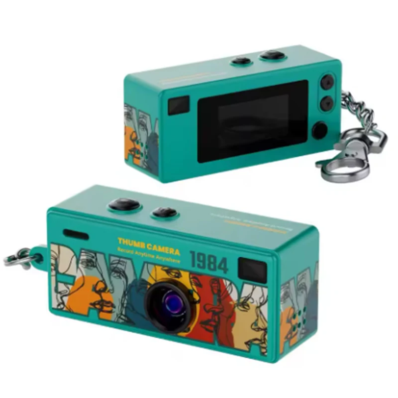 New G6 Digital Camera 0.96 Inch Keychain Camera Retro Support Memory Card 1080P Very Small Camcorder Video Recorder with Flash ﻿