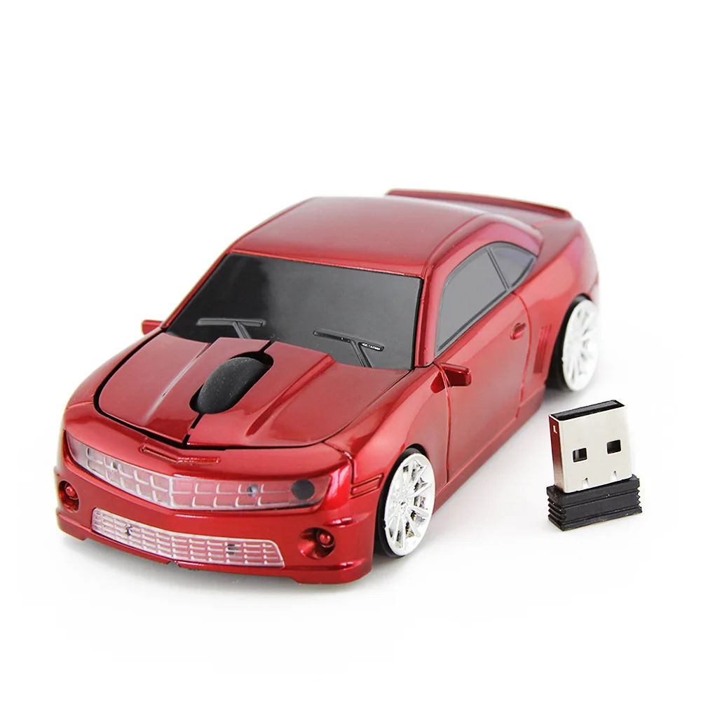 sports car 2.4G wireless mouse for laptop computer office gaming usb mice Creative gifts