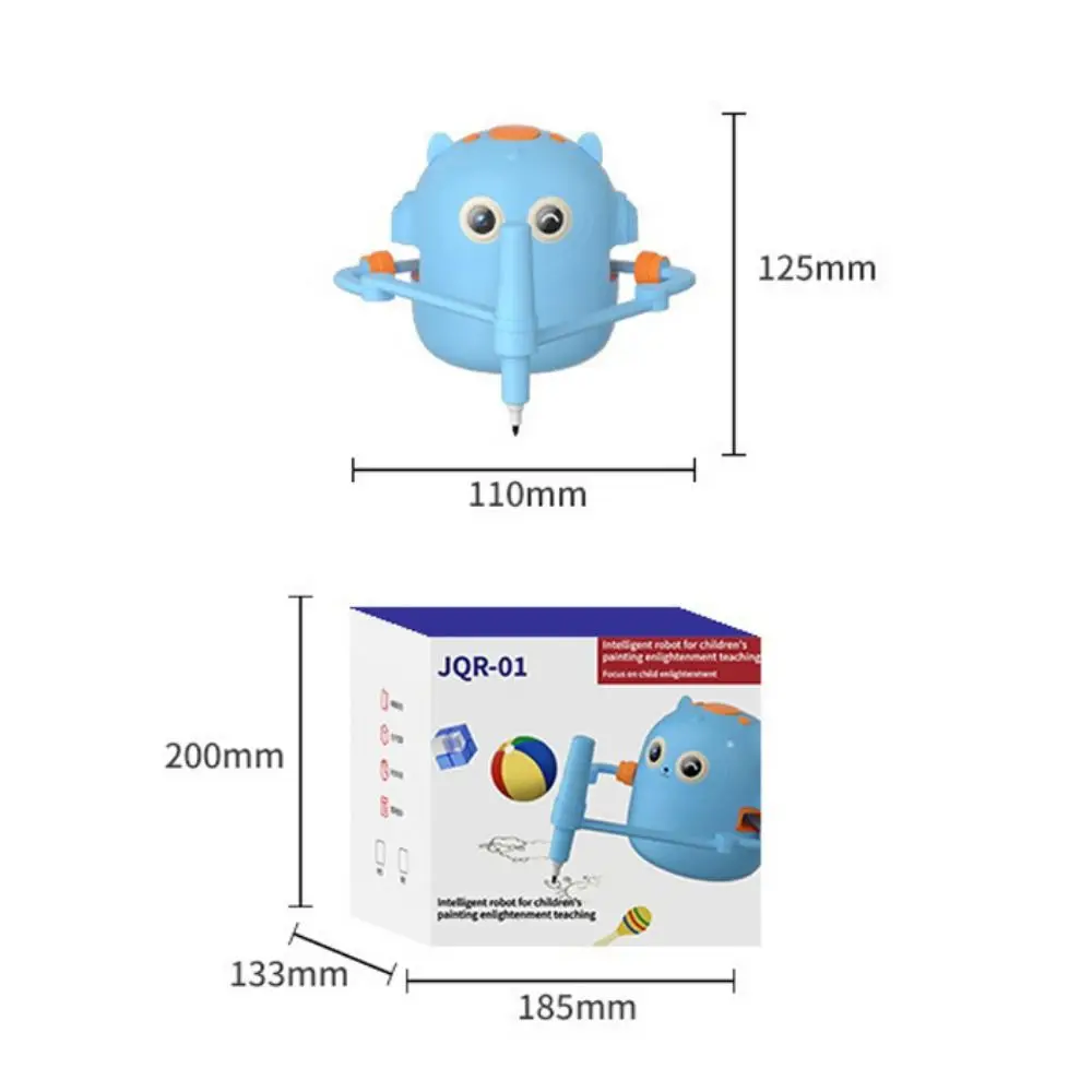 Kunststoff Smart Zeichnung Roboter Frühe Pädagogische Interaktive Spielzeug Intelligente Malerei Roboter Kunst Aufklärung Automatische Zeichnung Spielzeug