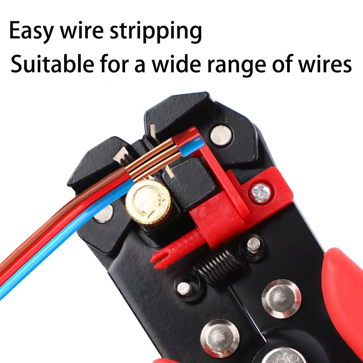 Crimper Cable Cutter Professional Electrician Wire Stripper Tools Adjustable Automatic Wire Stripper Multifunctional Pliers