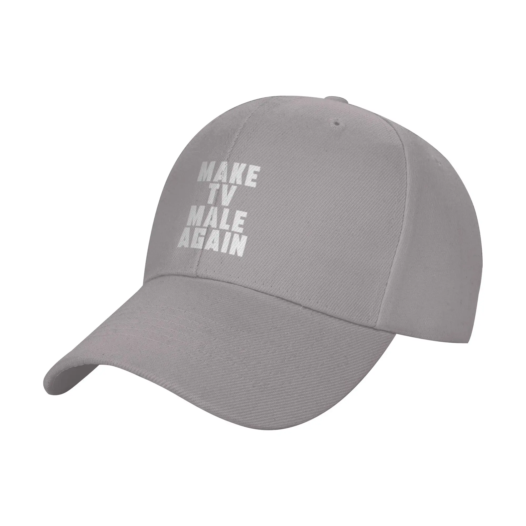 Hot Sale Make TV Male again   Anti Woke Cinema Baseball Cap  Low Profile Caps  Parade Caps