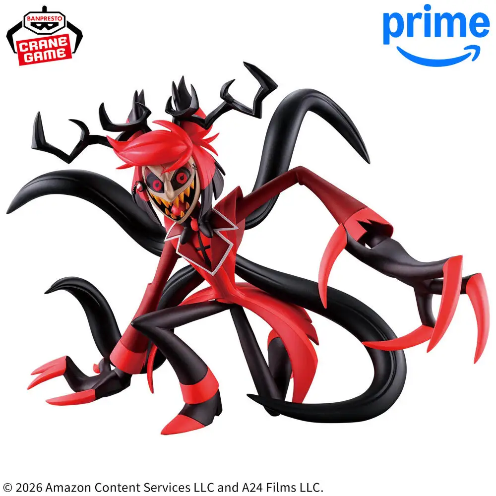 

Brand New Genuine In Stock Banpresto Prime Hazbin Hotel Alastor Figure Anime Model Ornament