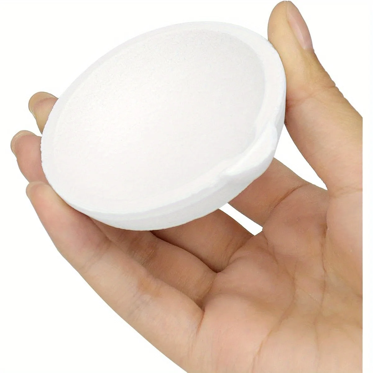 Quartz Melting Crucible Dish High‑Temperature Resistant Smelting Bowl for Gold Silver Copper Metal Jewelry Casting Refining