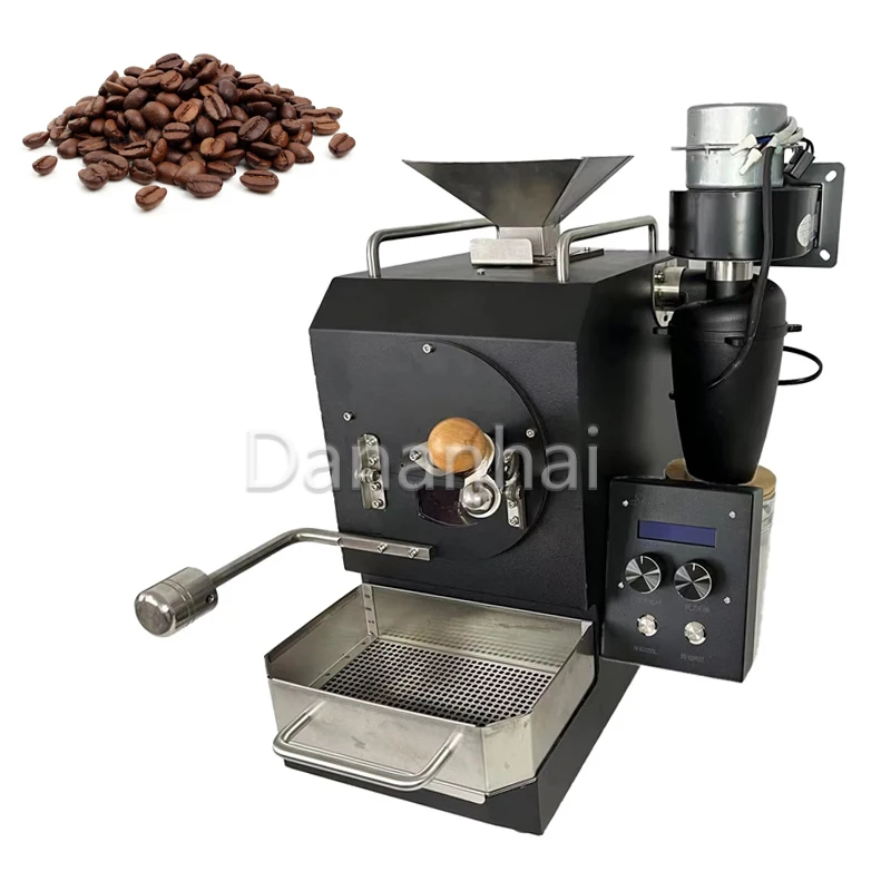 Household Small Coffee Bean Roaster, Stainless Steel Bean Roaster, Commercial Peanut, Melon Seed, And Nut Roaster