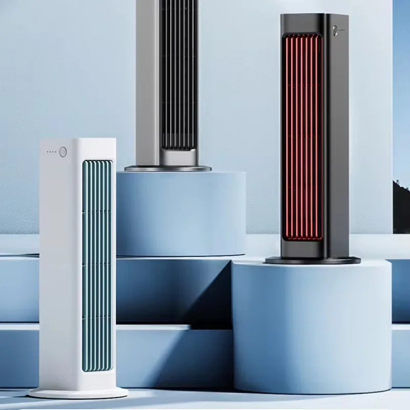 New wall-mounted desktop tower 3-in-1 air cooling fan Multifunctional portable adjustable wind direction charging tower fan