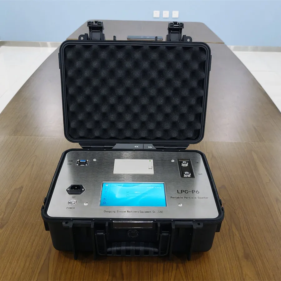 LPC-P6 Portable Hydraulic Oil Particle Counter