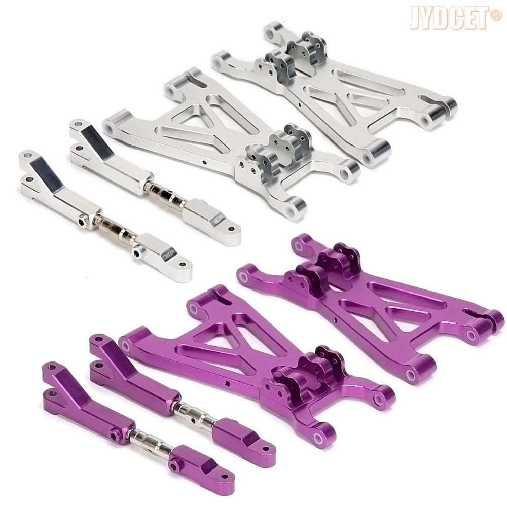 #85238 Alloy Front& Rear Upper& Lower Completed Suspension Arm for RC HPI 1/8 SAVAGE 21 25 SS 3.5 4.6 FLUX X XL